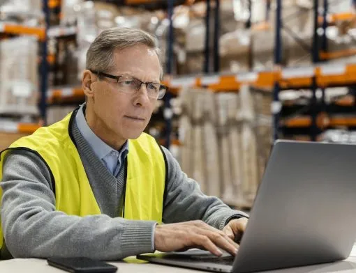 man-warehouse-working-laptop