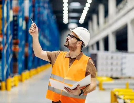 Engenharia logistica: Engenheiro logistico em armazem