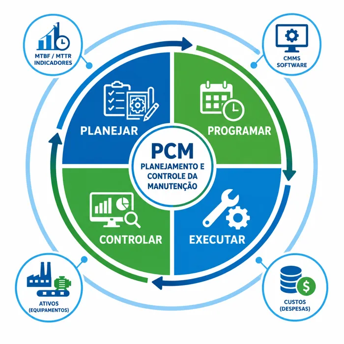 O Papel do Planejamento e Controle da Manutenção (PCM)