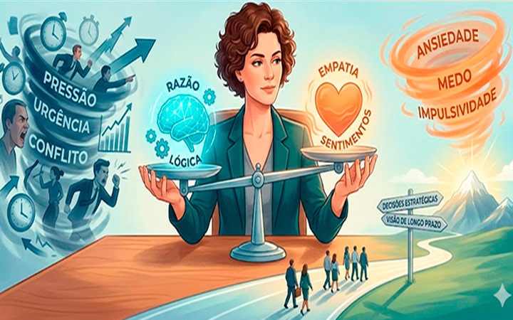 A importância do controle emocional nas decisões de um líder