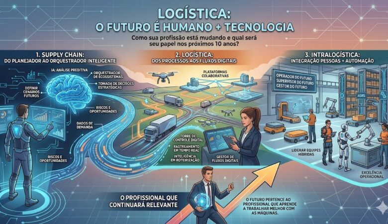 LOGÍSTICA: Como sua profissão está mudando e qual será seu papel nos próximos 10 anos?