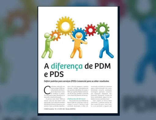 Capa do artigo do acervo técnico da IMAM sobre PDS