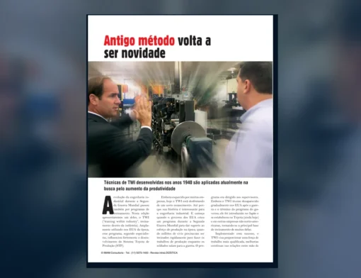 Capa do artigo do acervo técnico da IMAM sobre TWI