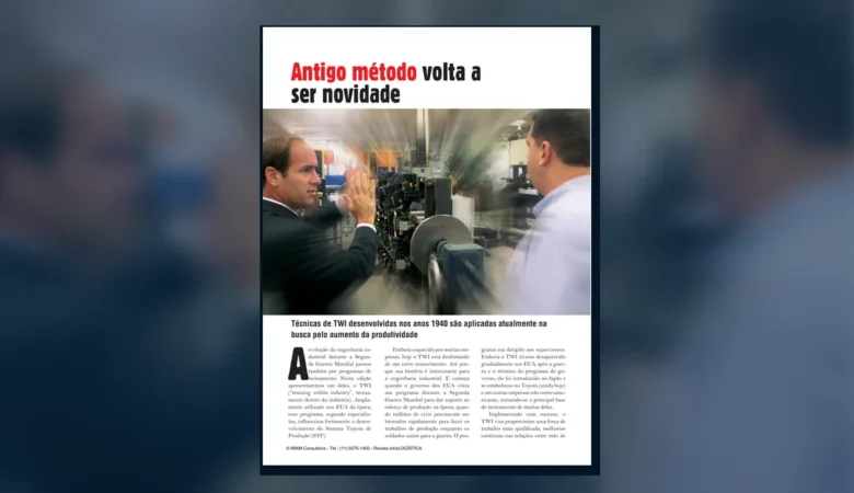 Capa do artigo do acervo técnico da IMAM sobre TWI