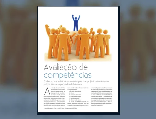 Capa do artigo do acervo técnico da IMAM sobre matriz de avaliação de competências