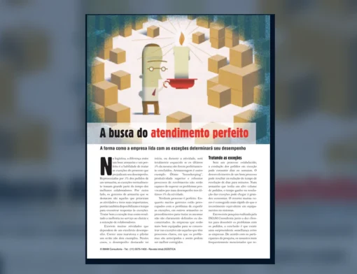 Capa do artigo do acervo técnico da IMAM sobre exceções de pedidos