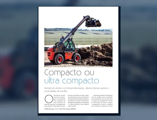 Capa do artigo do acervo técnico da IMAM sobre manipulador telescópico compacto