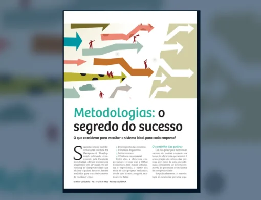 Capa do artigo do acervo técnico da IMAM sobre metodologia de melhoria
