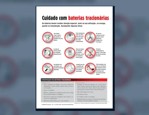 Capa do artigo do acervo técnico da IMAM sobre baterias tracionárias