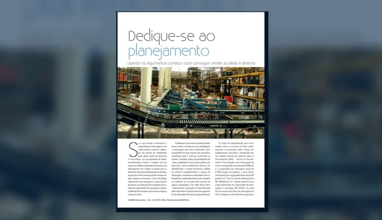 Capa do artigo do acervo técnico da IMAM sobre capacidade de estocagem