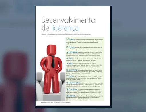 Capa do artigo do acervo técnico da IMAM sobre desenvolvimento de liderança