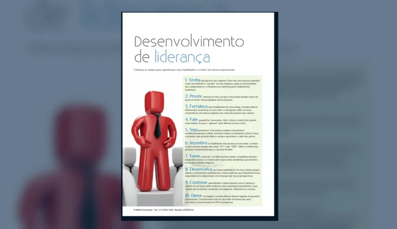 Capa do artigo do acervo técnico da IMAM sobre desenvolvimento de liderança