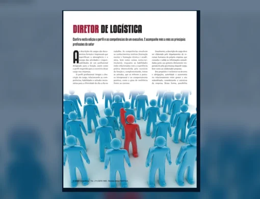 Capa do artigo do acervo técnico da IMAM sobre diretor de logística