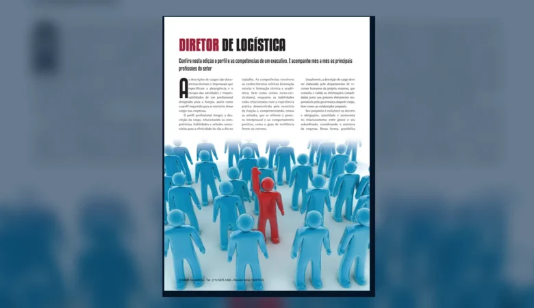 Capa do artigo do acervo técnico da IMAM sobre diretor de logística