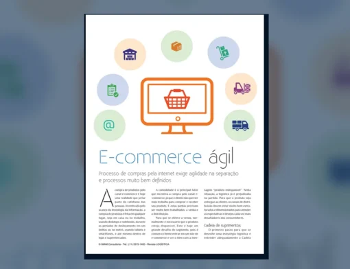 Capa do artigo do acervo técnico da IMAM sobre operação de e-commerce