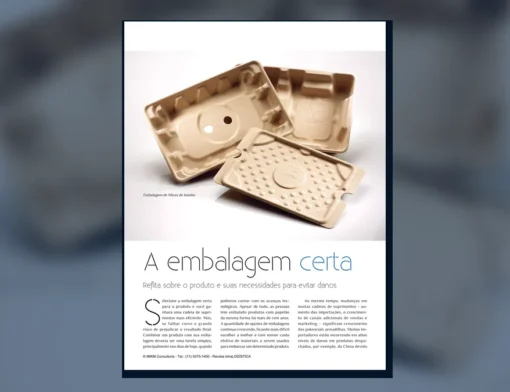 Capa do artigo do acervo técnico da IMAM sobre escolha da embalagem