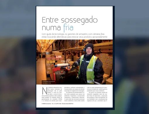 Capa do artigo do acervo técnico da IMAM sobre tecnologia em câmaras frias