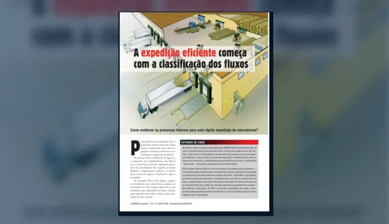 Capa do artigo do acervo técnico da IMAM sobre fluxo da expedição