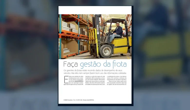 Capa do artigo do acervo técnico da IMAM sobre gerenciamento de frotas