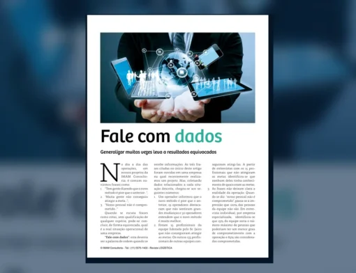 Capa do artigo do acervo técnico da IMAM sobre falar com dados
