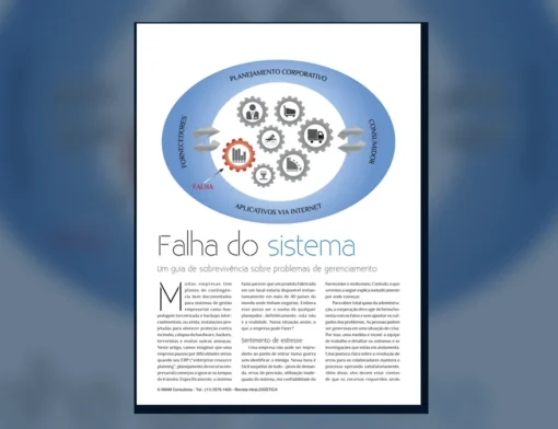 Capa do artigo do acervo técnico da IMAM sobre falha de sistema