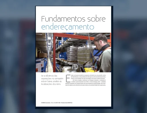 Capa do artigo do acervo técnico da IMAM sobre reendereçamento