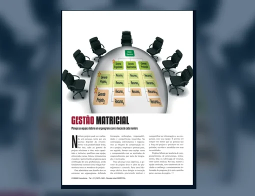 Capa do artigo do acervo técnico da IMAM sobre equipe de projeto
