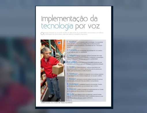 Capa do artigo do acervo técnico da IMAM sobre tecnologia por voz