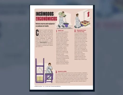Capa do artigo do acervo técnico da IMAM sobre soluções ergonômicas