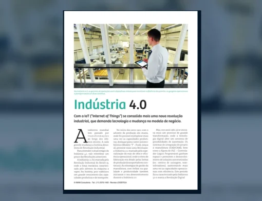 Capa do artigo do acervo técnico da IMAM sobre princípios da Indústria 4.0