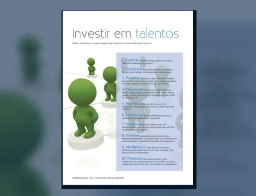 Capa do artigo do acervo técnico da IMAM sobre investir em talentos