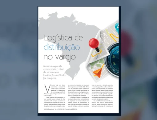 Capa do artigo do acervo técnico da IMAM sobre distribuição no varejo