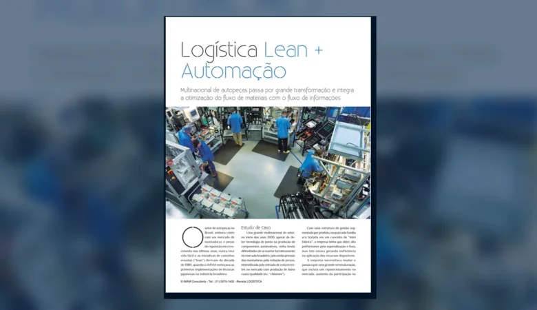 Capa do artigo do acervo técnico da IMAM sobre kanban integrado ao ERP