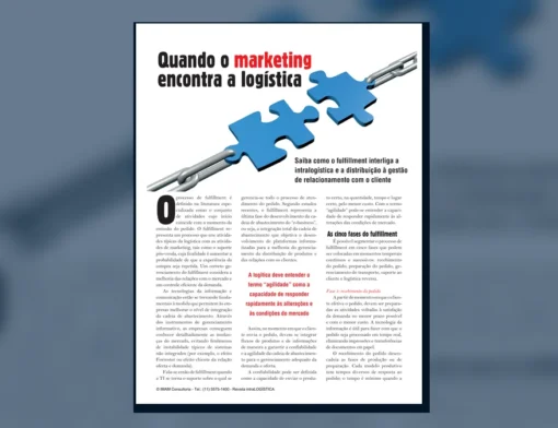 Capa do artigo do acervo técnico da IMAM sobre fases do fulfillment