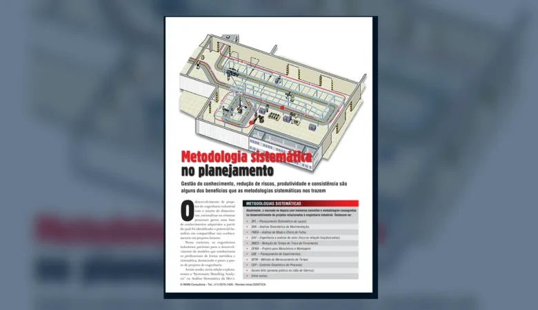 Capa do artigo do acervo técnico da IMAM sobre análise sistemática da movimentação