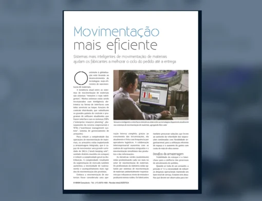 Capa do artigo do acervo técnico da IMAM sobre visibilidade do estoque