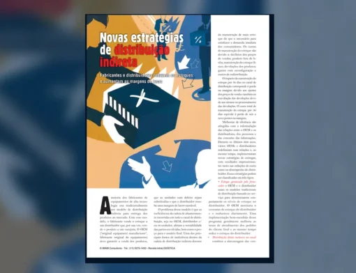 Capa do artigo do acervo técnico da IMAM sobre distribuição indireta