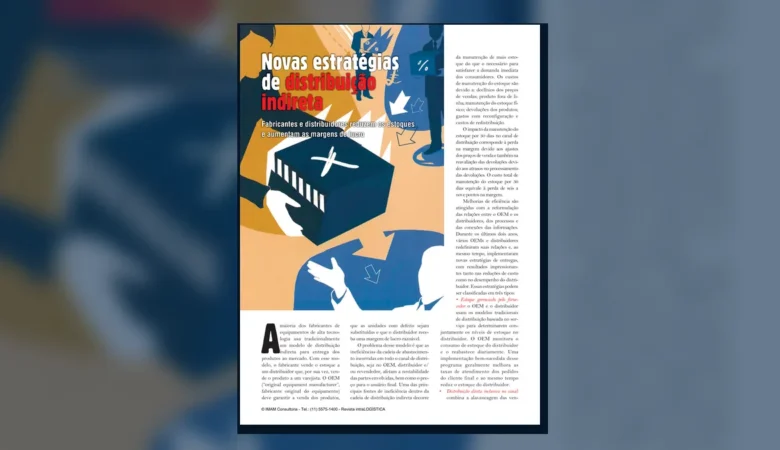 Capa do artigo do acervo técnico da IMAM sobre distribuição indireta