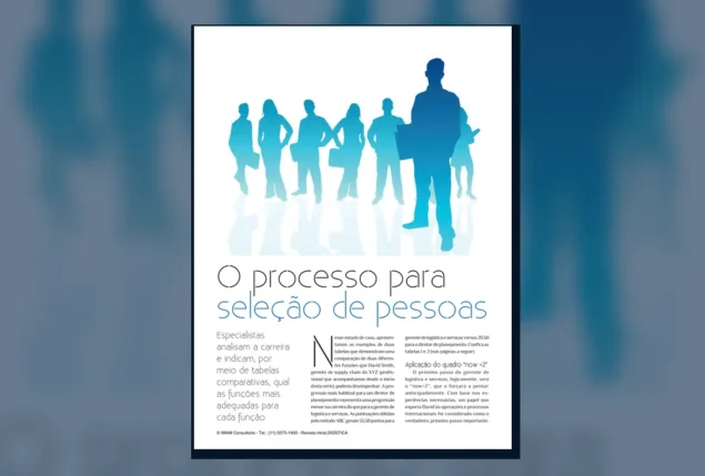 Capa do artigo do acervo técnico da IMAM sobre trilha de carreira