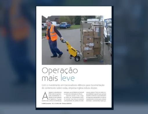 Capa do artigo do acervo técnico da IMAM sobre contentores sobre rodas