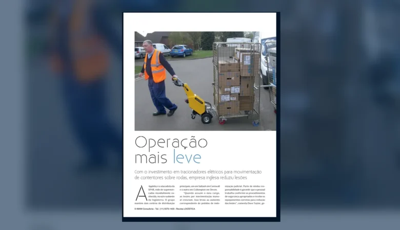 Capa do artigo do acervo técnico da IMAM sobre contentores sobre rodas