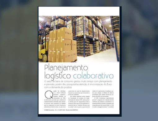 Capa do artigo do acervo técnico da IMAM sobre CPFR