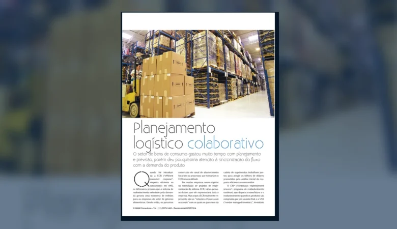Capa do artigo do acervo técnico da IMAM sobre CPFR