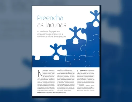 Capa do artigo do acervo técnico da IMAM sobre líder jovem