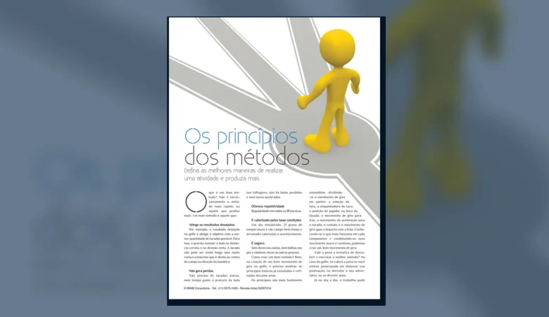 Capa do artigo do acervo técnico da IMAM sobre método de trabalho