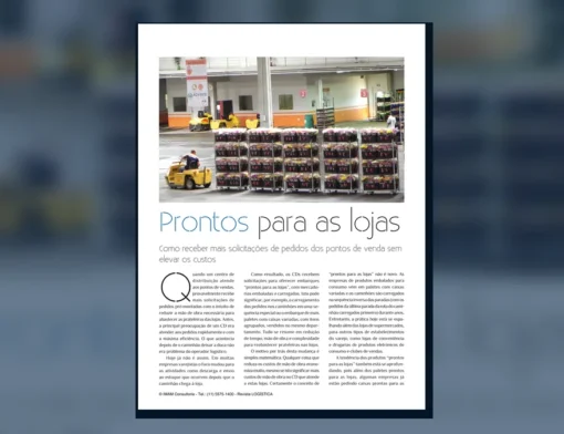 Capa do artigo do acervo técnico da IMAM sobre paletes prontos para as lojas