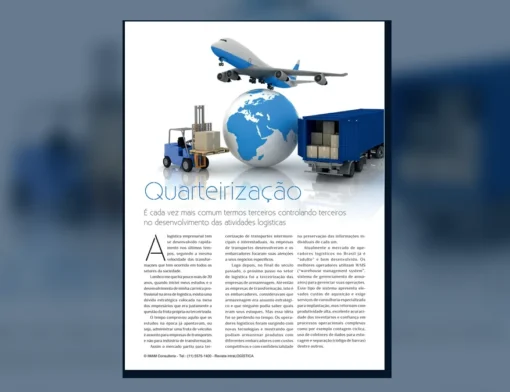 Capa do artigo do acervo técnico da IMAM sobre quarteirização