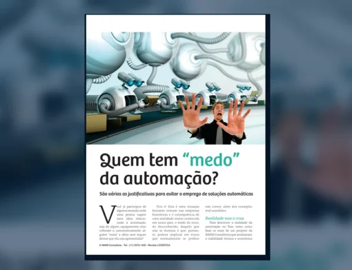Capa do artigo do acervo técnico da IMAM sobre medo da automação