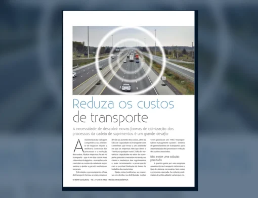 Capa do artigo do acervo técnico da IMAM sobre economia com TMS