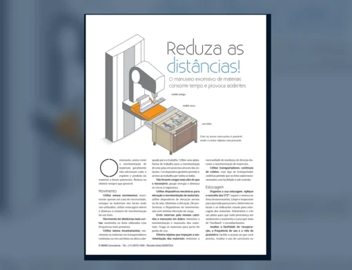 Capa do artigo do acervo técnico da IMAM sobre manuseio de materiais